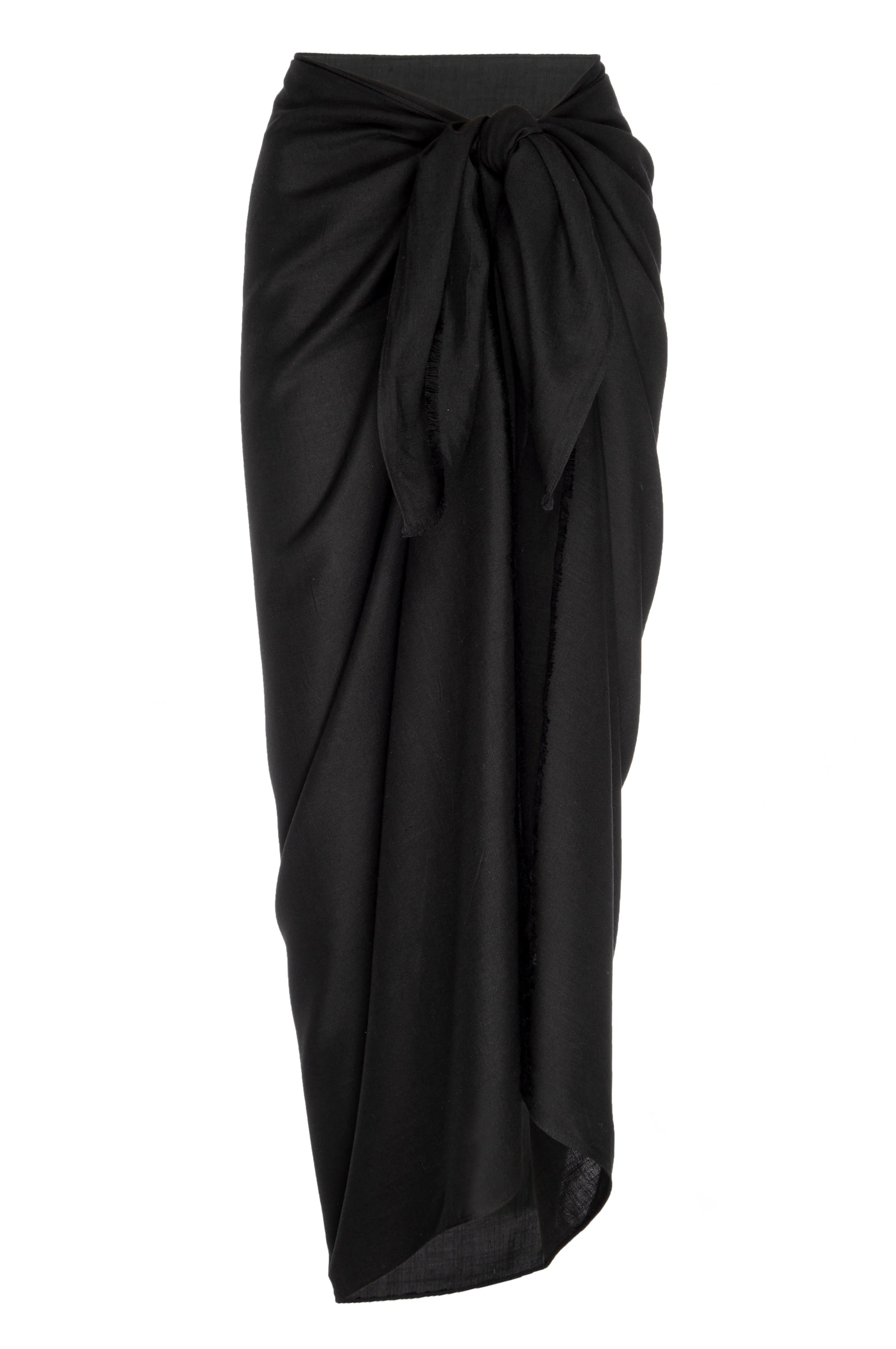 Amalfi Sarong - Black Monday Swimwear