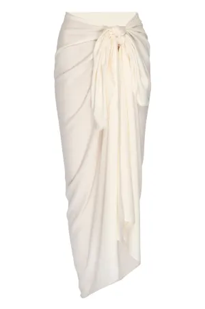 Amalfi Sarong - Ivory Monday Swimwear