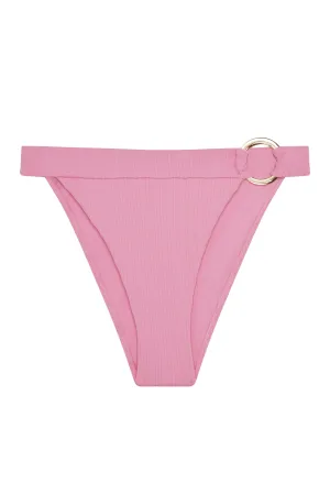 Antigua Bottom - Cherry Blossom Matte Rib Monday Swimwear