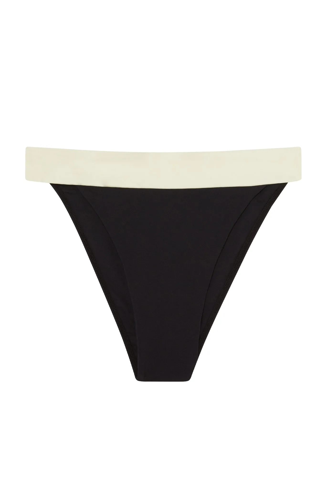 Argentina Bottom - Black/Ivory Monday Swimwear