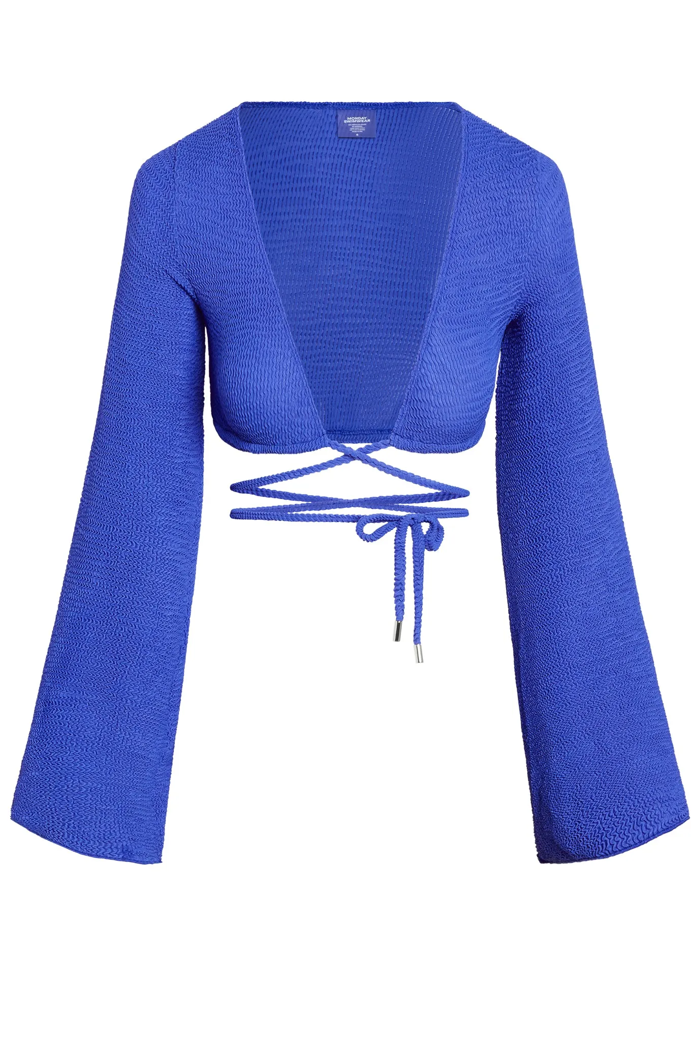 Azores Top - Cobalt Crinkle Monday Swimwear
