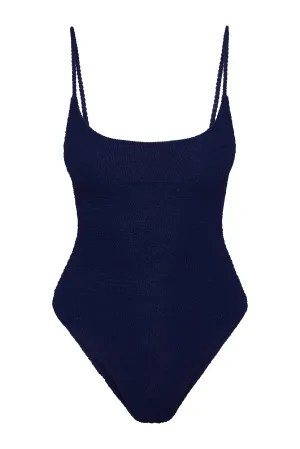 Bahamas One Piece - Midnight Crinkle Monday Swimwear