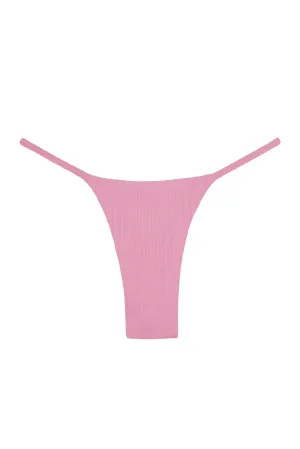 Barbados Bottom - Cherry Blossom Matte Rib Monday Swimwear