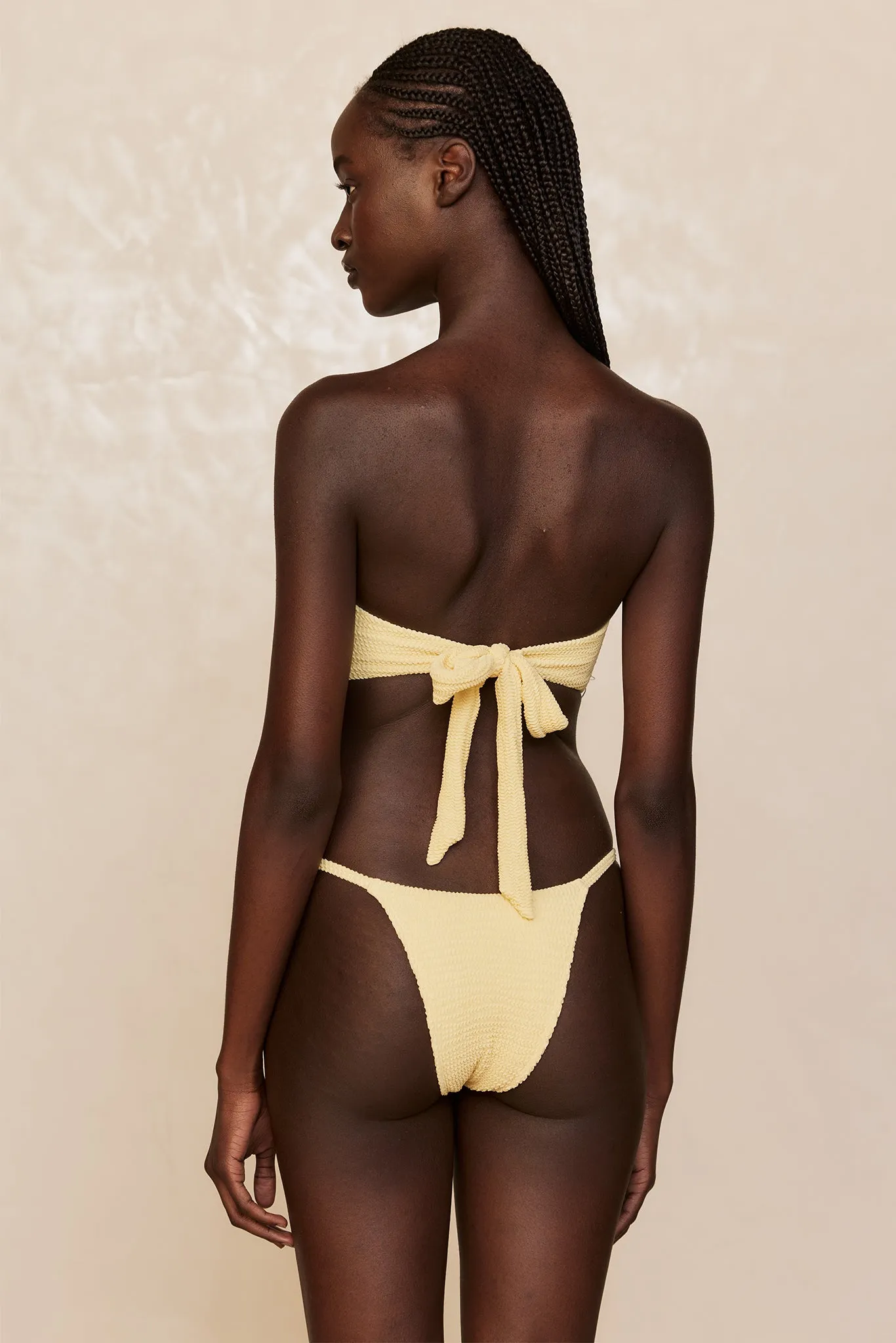 Barbados Bottom - Honey Crinkle Monday Swimwear