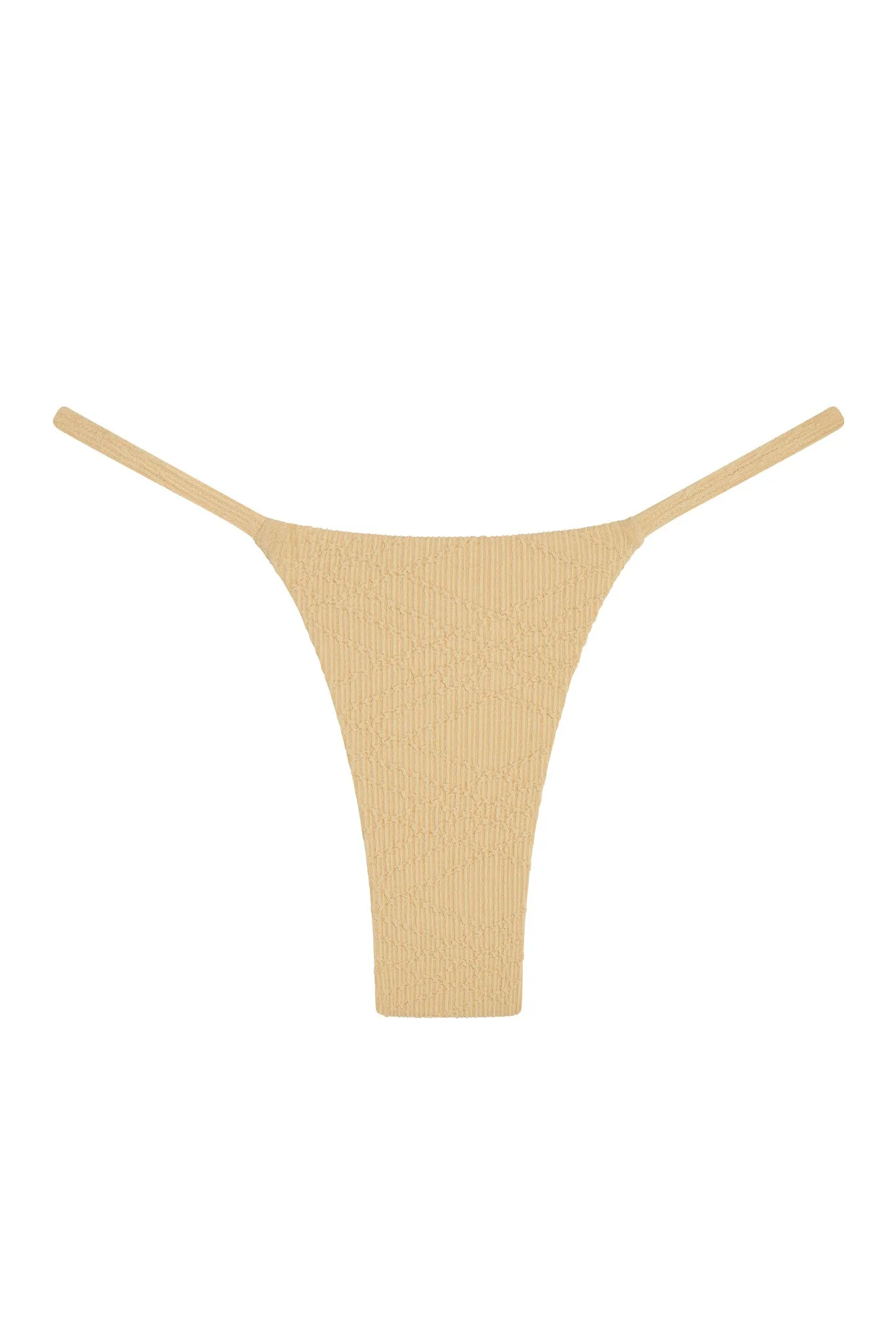 Barbados Bottom - Raffia Summer Plaid Monday Swimwear