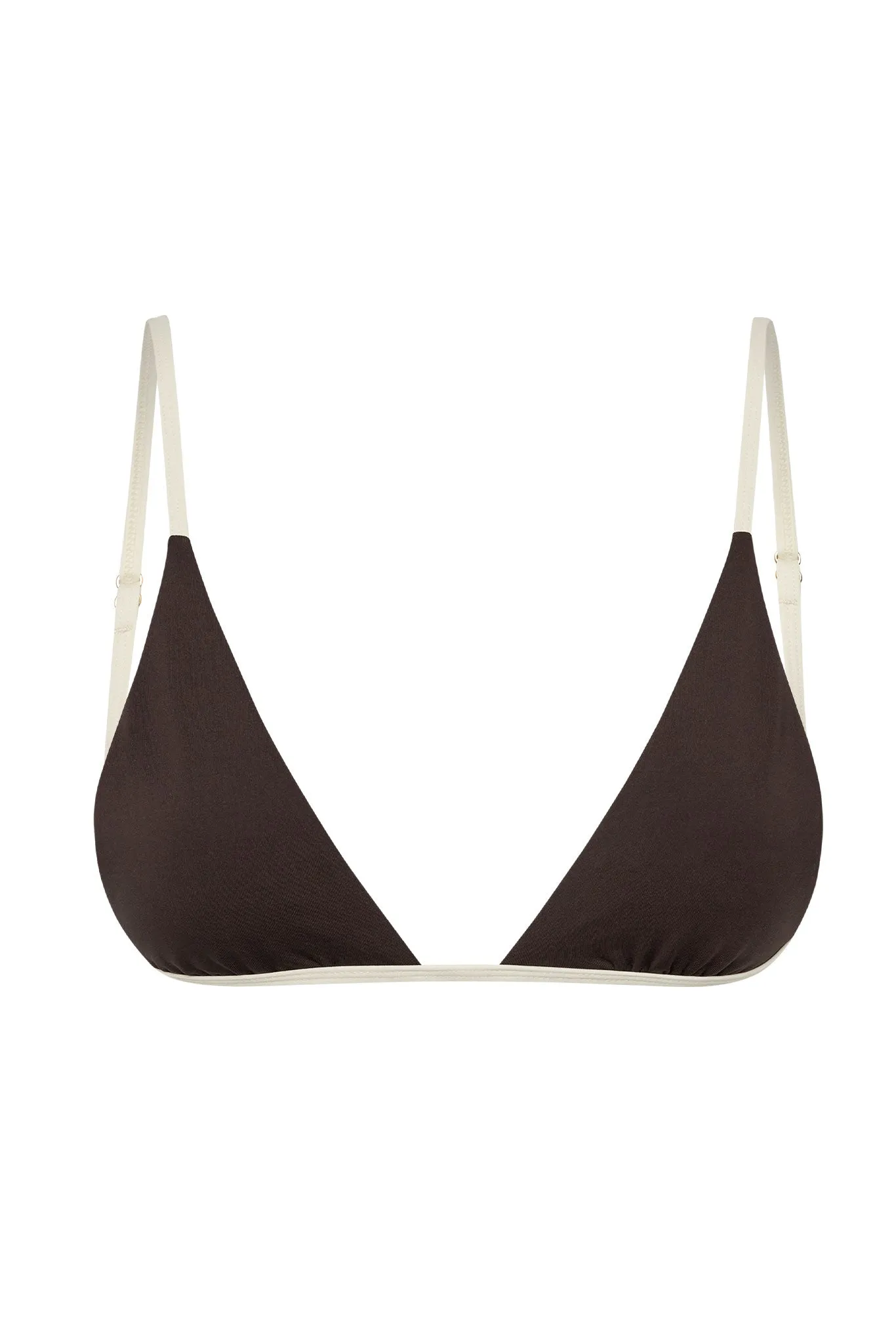 Barbados Top - Espresso/Ivory Monday Swimwear