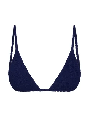 Barbados Top - Midnight Crinkle Monday Swimwear