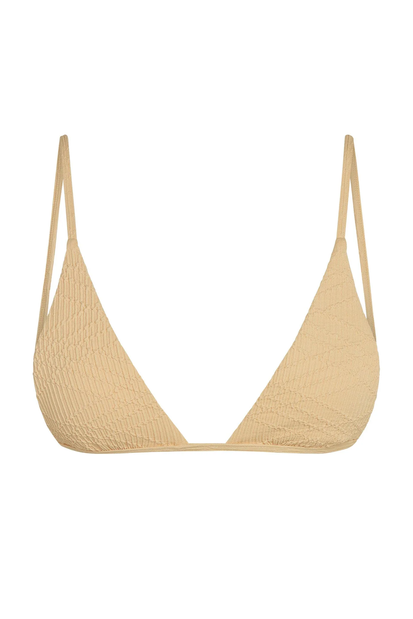 Barbados Top - Raffia Summer Plaid Monday Swimwear