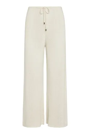 Belize Pant Open Knit - Ivory Monday Swimwear