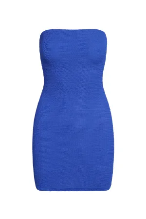 Bimini Dress - Cobalt Crinkle Monday Swimwear