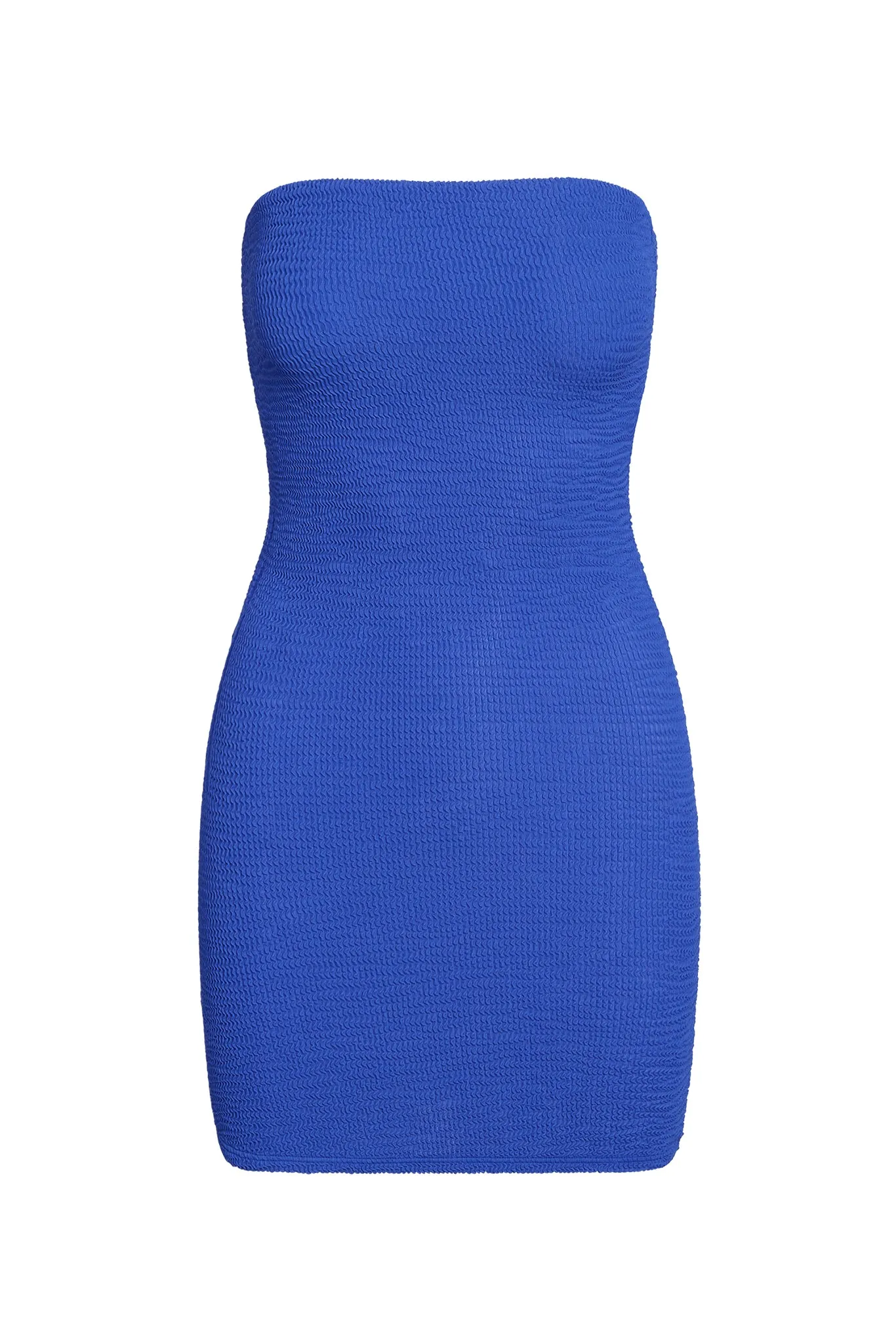 Bimini Dress - Cobalt Crinkle Monday Swimwear