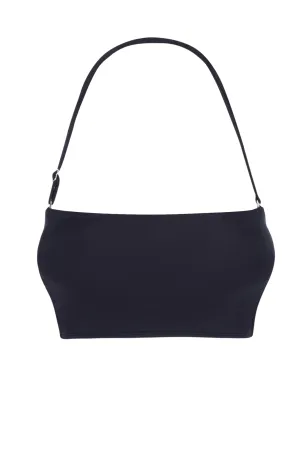 Bora Bora Bandeau Top - Black Monday Swimwear