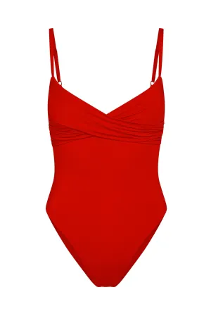 Bordeaux One Piece - Chili Pepper Monday Swimwear