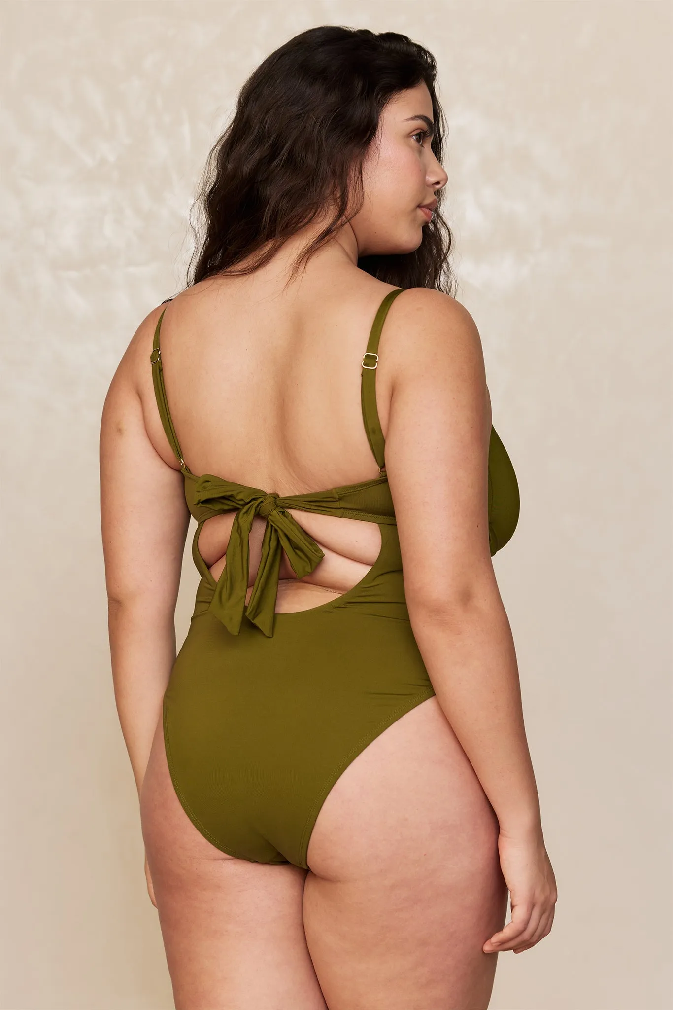 Bordeaux One Piece - Olive Monday Swimwear