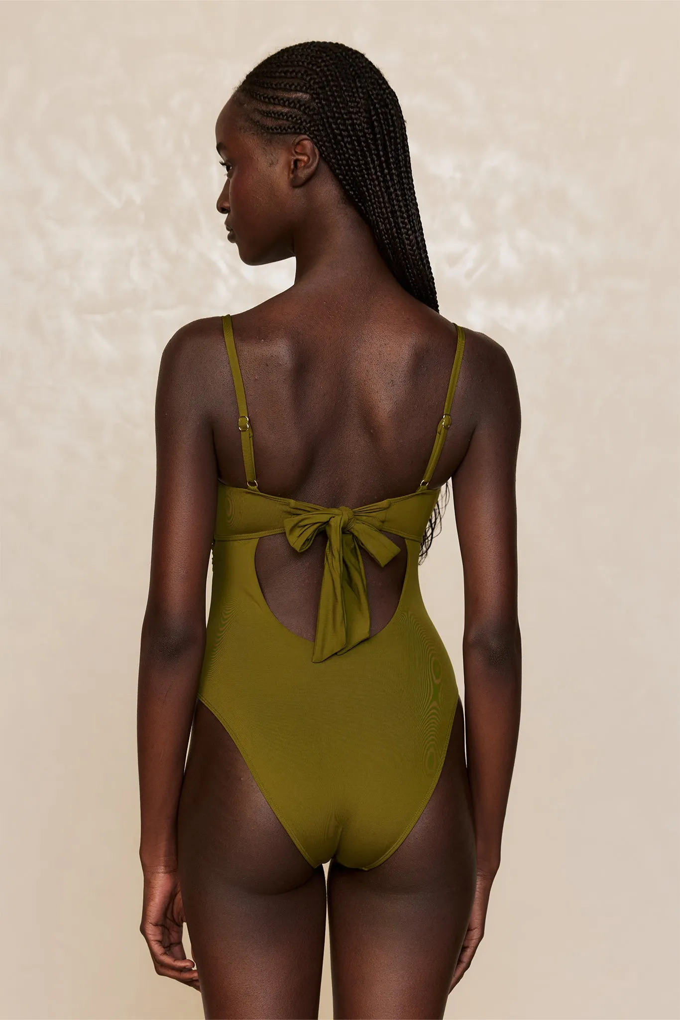 Bordeaux One Piece - Olive Monday Swimwear