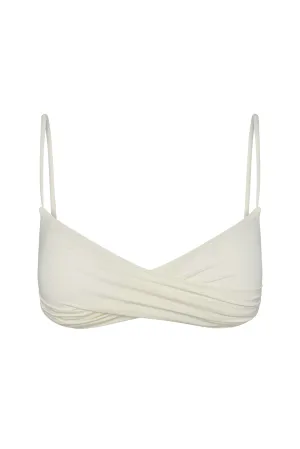 Bordeaux Top - Ivory Monday Swimwear