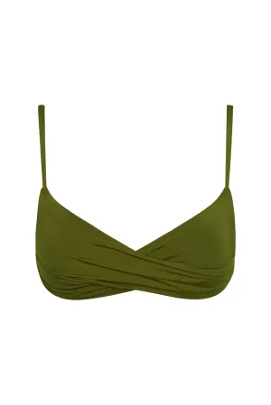 Bordeaux Top - Olive Monday Swimwear