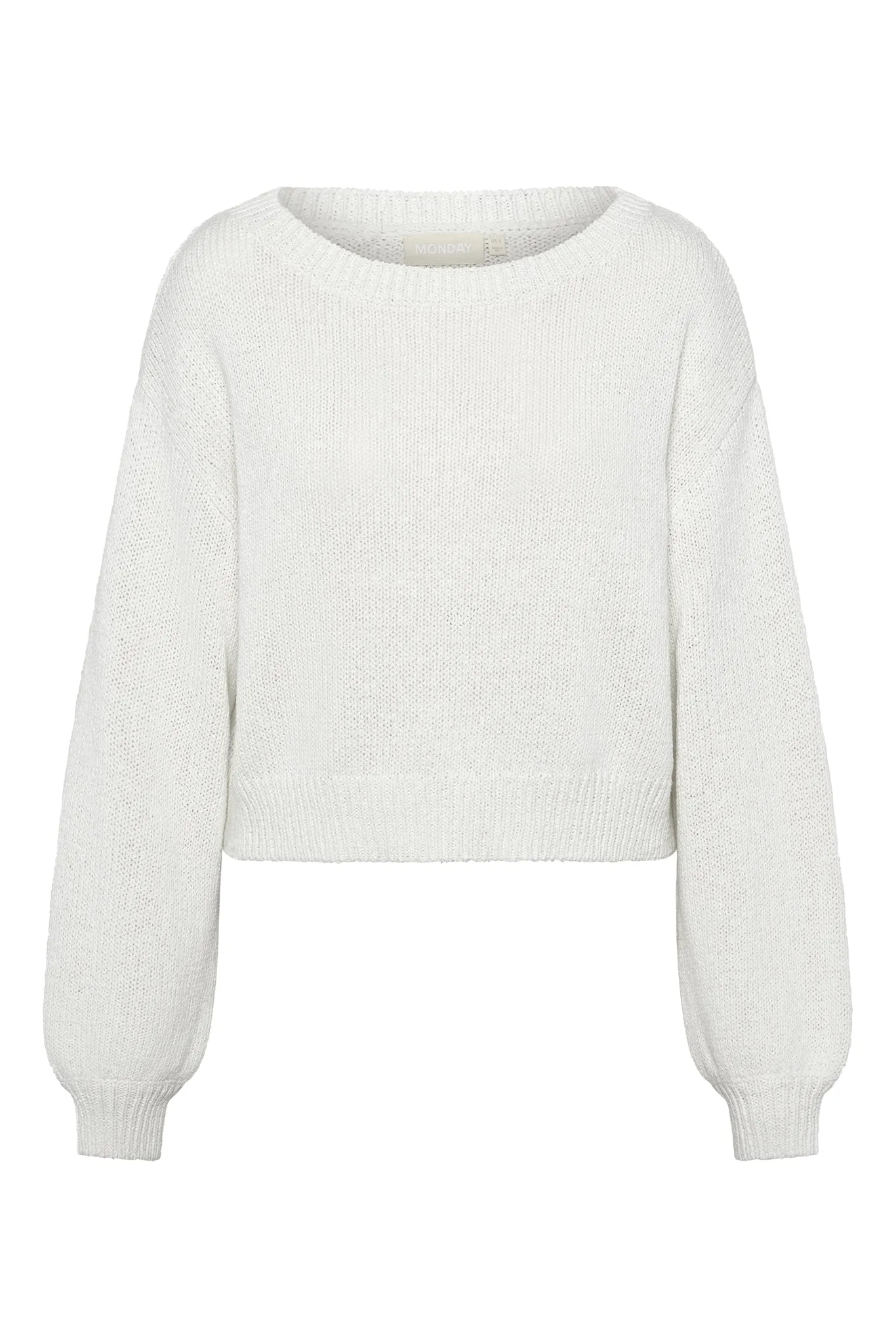 Brampton Island Sweater - White Monday Swimwear