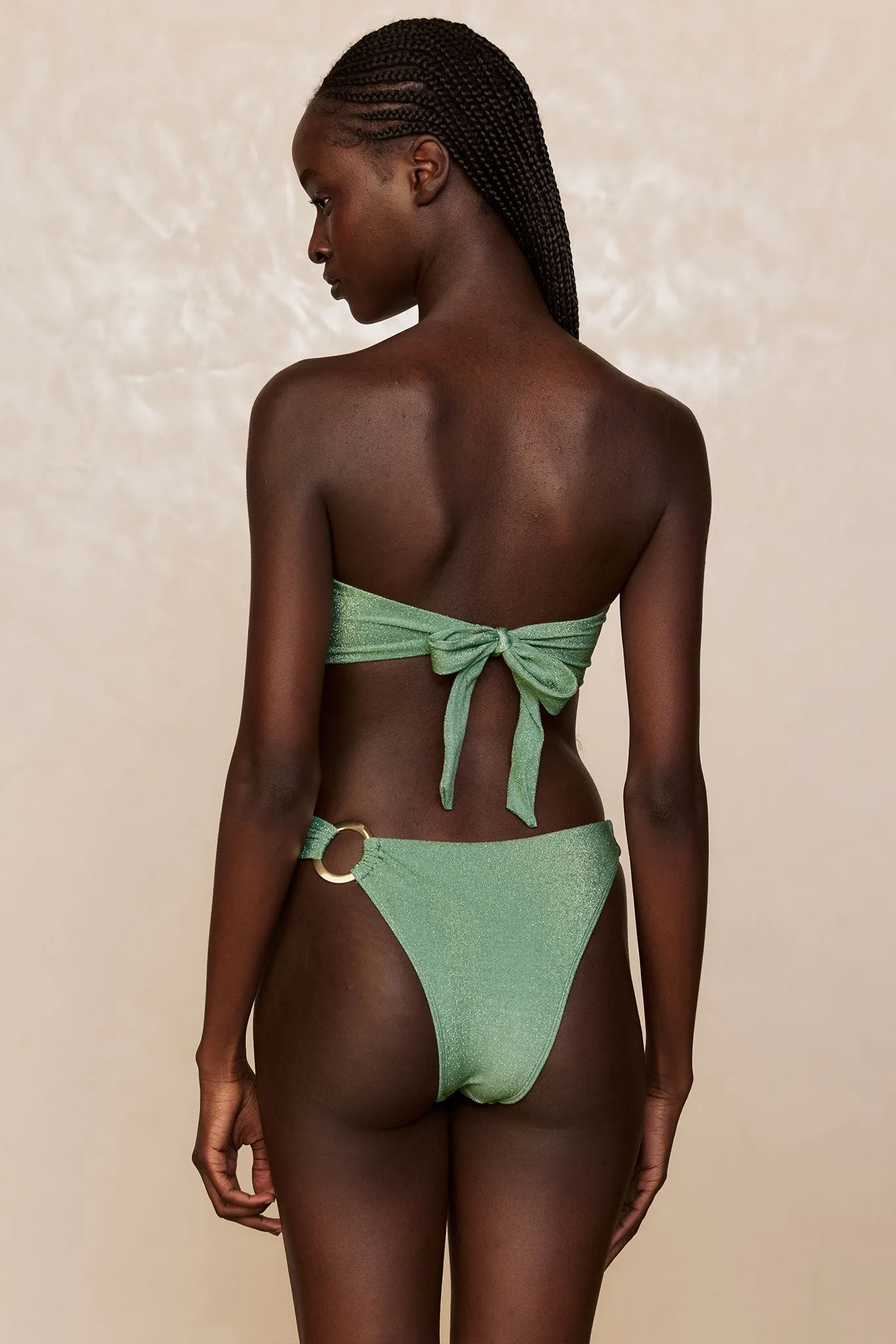 Bronte Bottom - Pond Shimmer Monday Swimwear