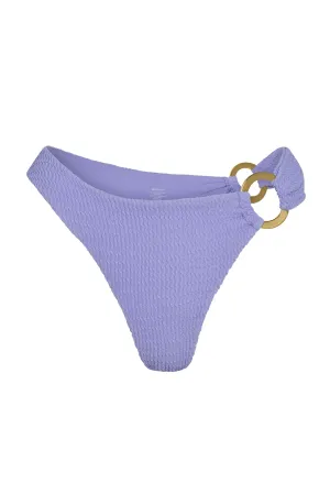 Bronte Bottom - Wisteria Crinkle Monday Swimwear