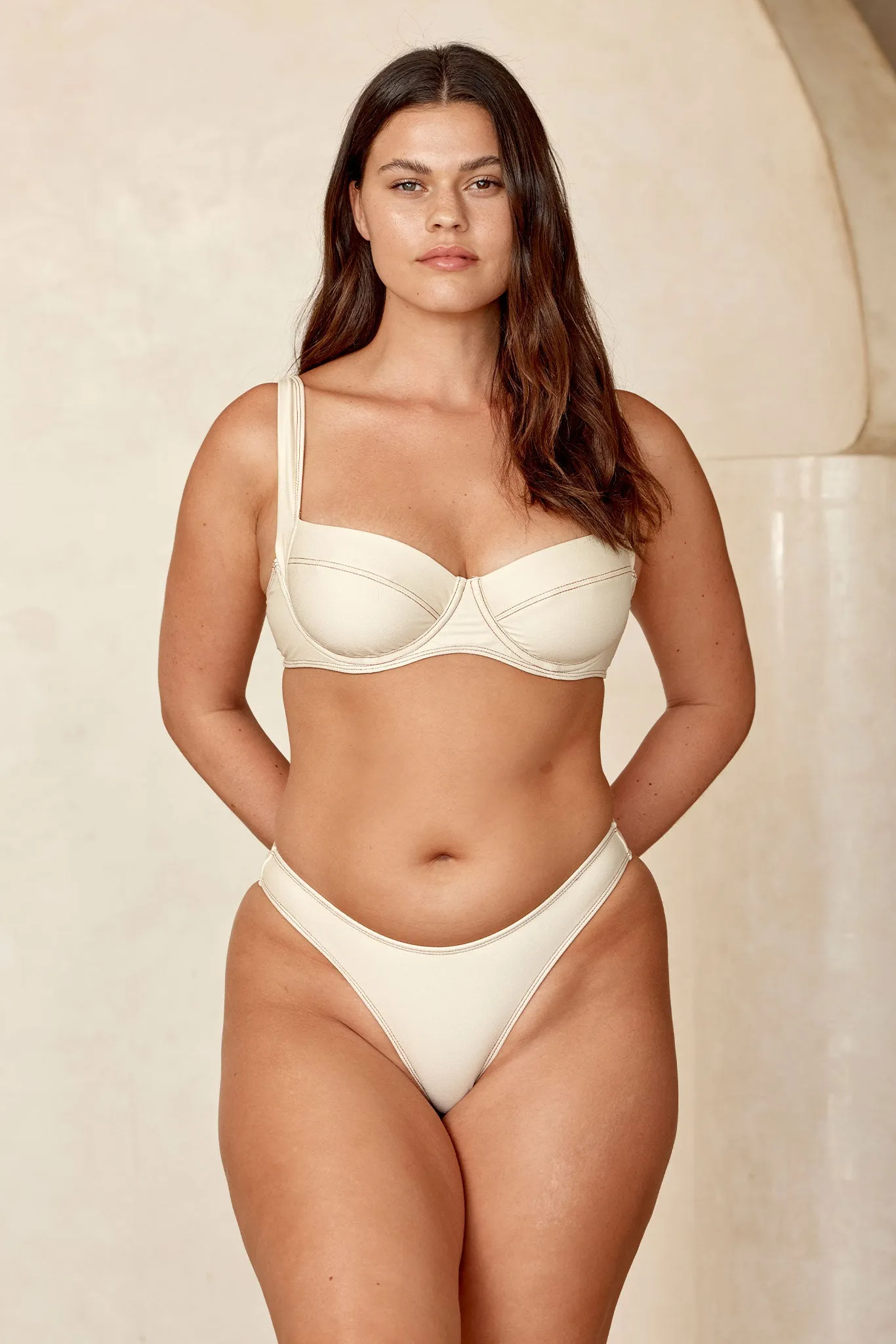 Byron Bottom - Champagne Denim Monday Swimwear