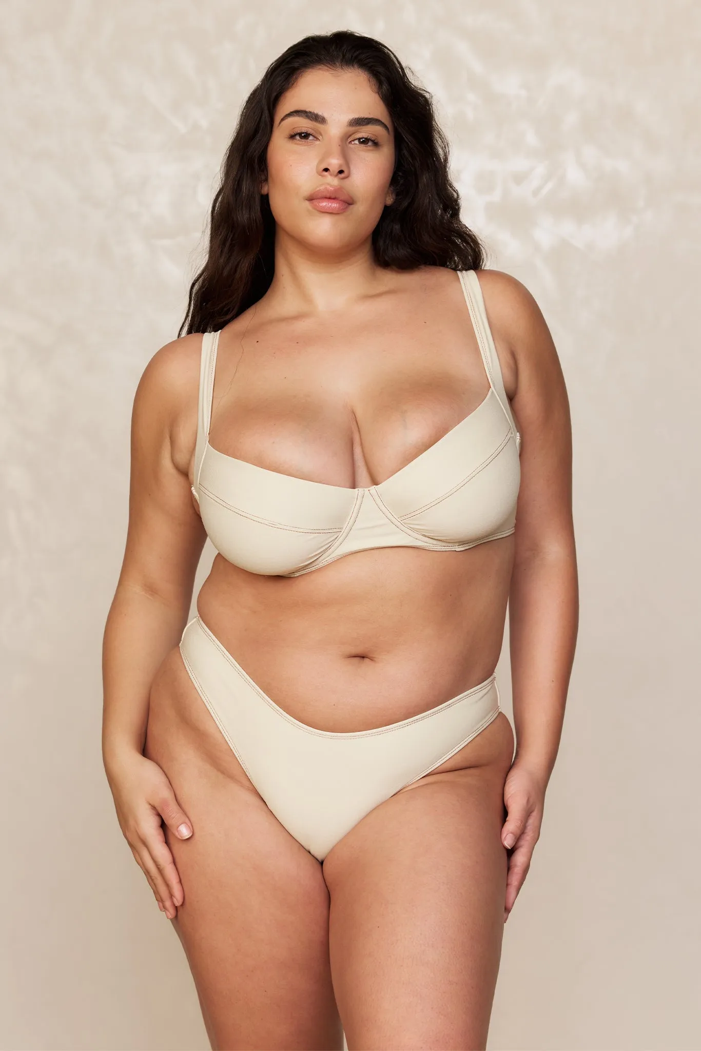 Byron Bottom - Champagne Denim Monday Swimwear