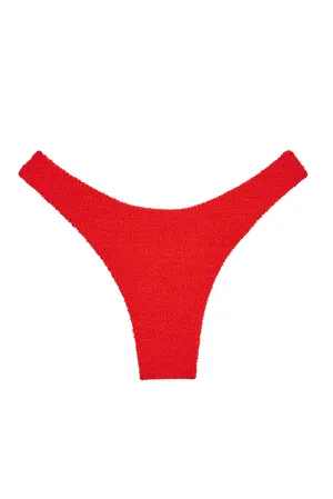 Byron Bottom - Chili Pepper Crinkle Monday Swimwear