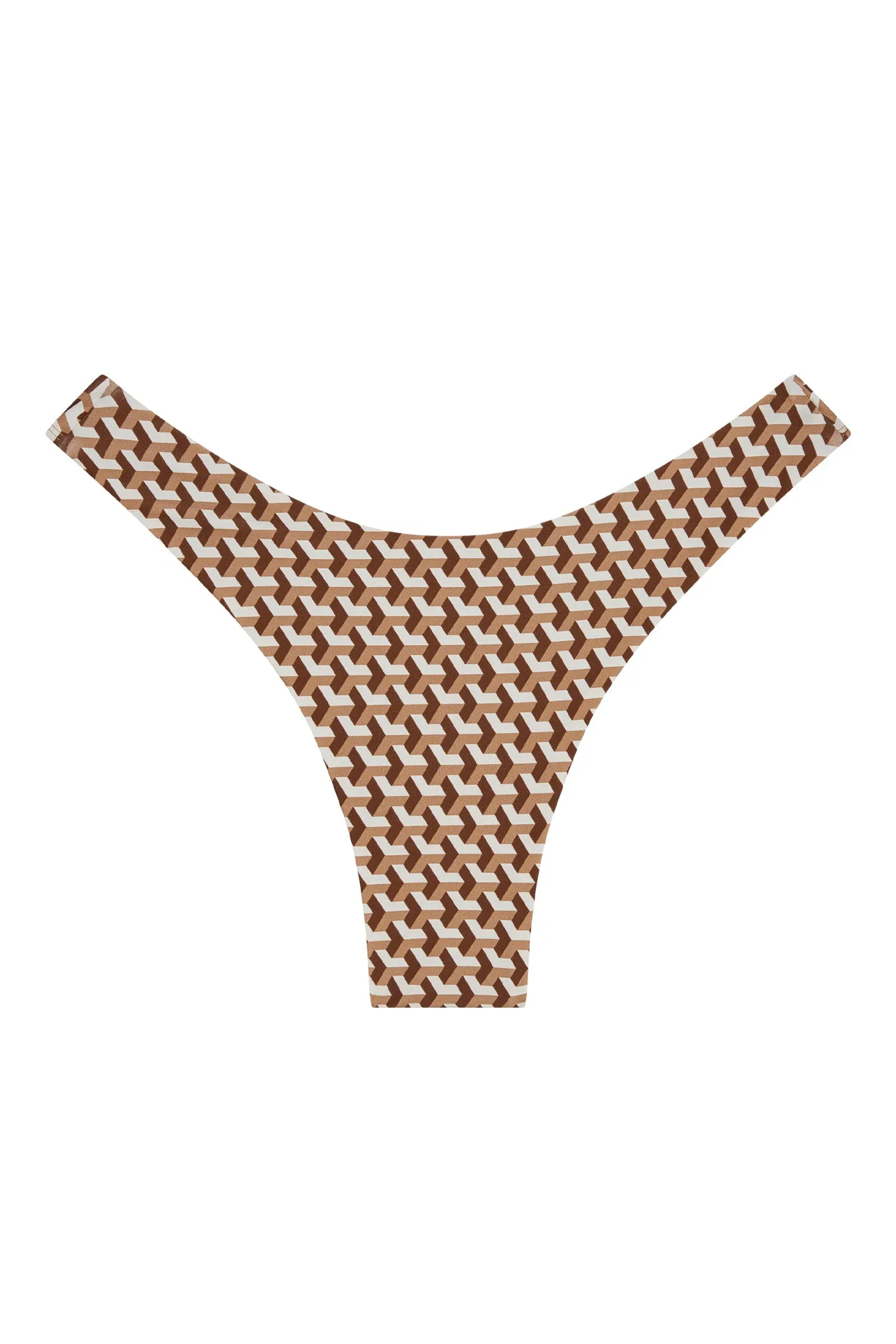 Byron Bottom - Husk Geo Monday Swimwear