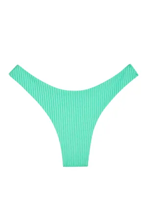 Byron Bottom - Turquoise Wide Rib Monday Swimwear