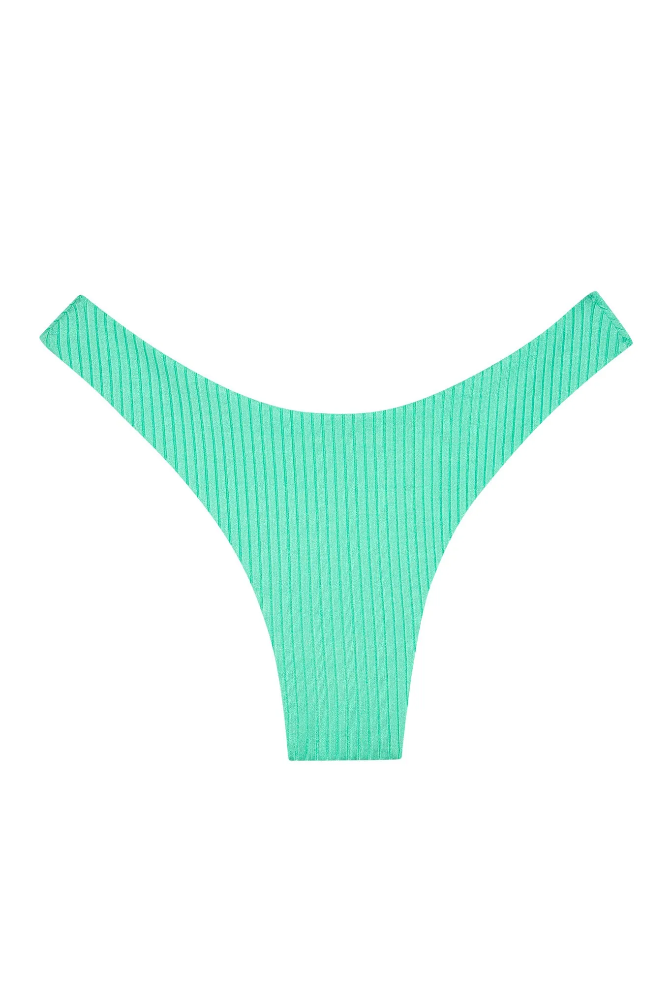 Byron Bottom - Turquoise Wide Rib Monday Swimwear