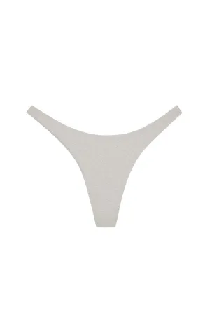 Byron Thong - Soft Silver Shimmer Monday Swimwear