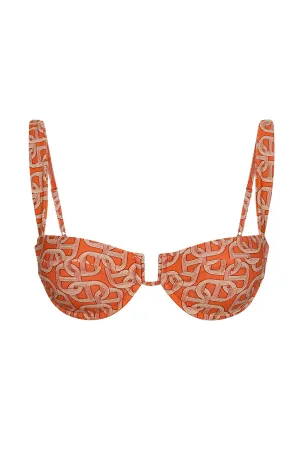 Cala Roja Top - Chain Geo Monday Swimwear