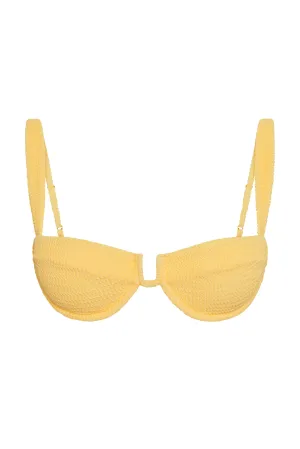 Cala Roja Top - Honey Crinkle Monday Swimwear
