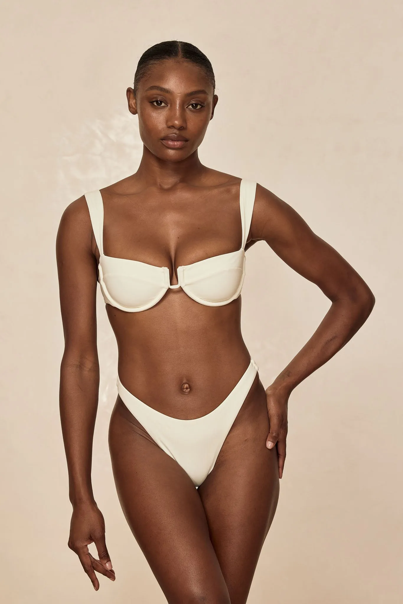 Cala Roja Top - Ivory Monday Swimwear