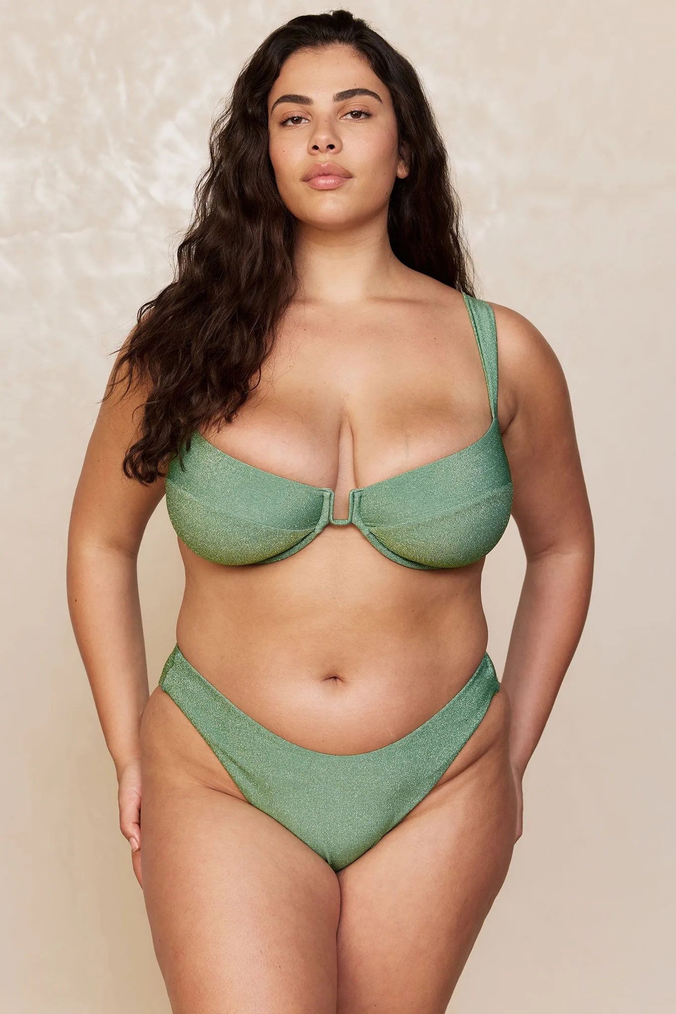 Cala Roja Top - Pond Shimmer Monday Swimwear
