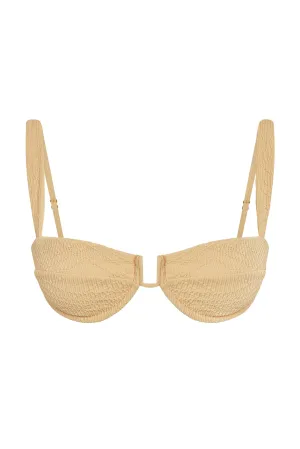 Cala Roja Top - Raffia Summer Plaid Monday Swimwear