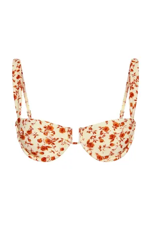 Cala Roja Top - Sunrise Floral Monday Swimwear