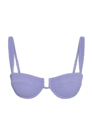 Cala Roja Top - Wisteria Crinkle Monday Swimwear