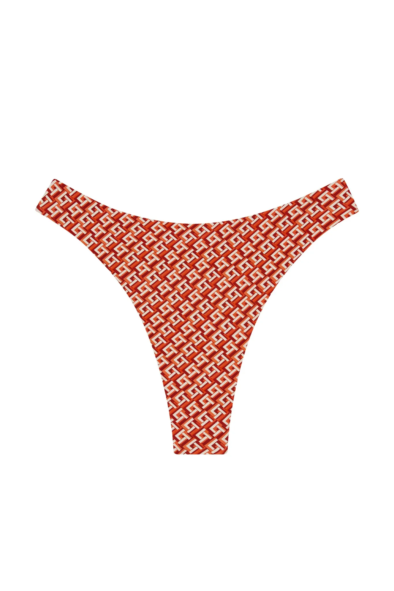 Capri Thong - Lattice Geo Monday Swimwear