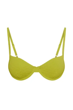 Capri Top - Chartreuse Summer Plaid Monday Swimwear
