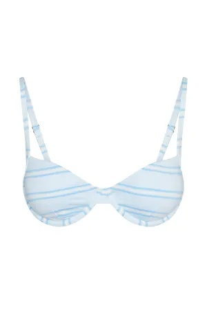Capri Top - Ice Stripe Monday Swimwear