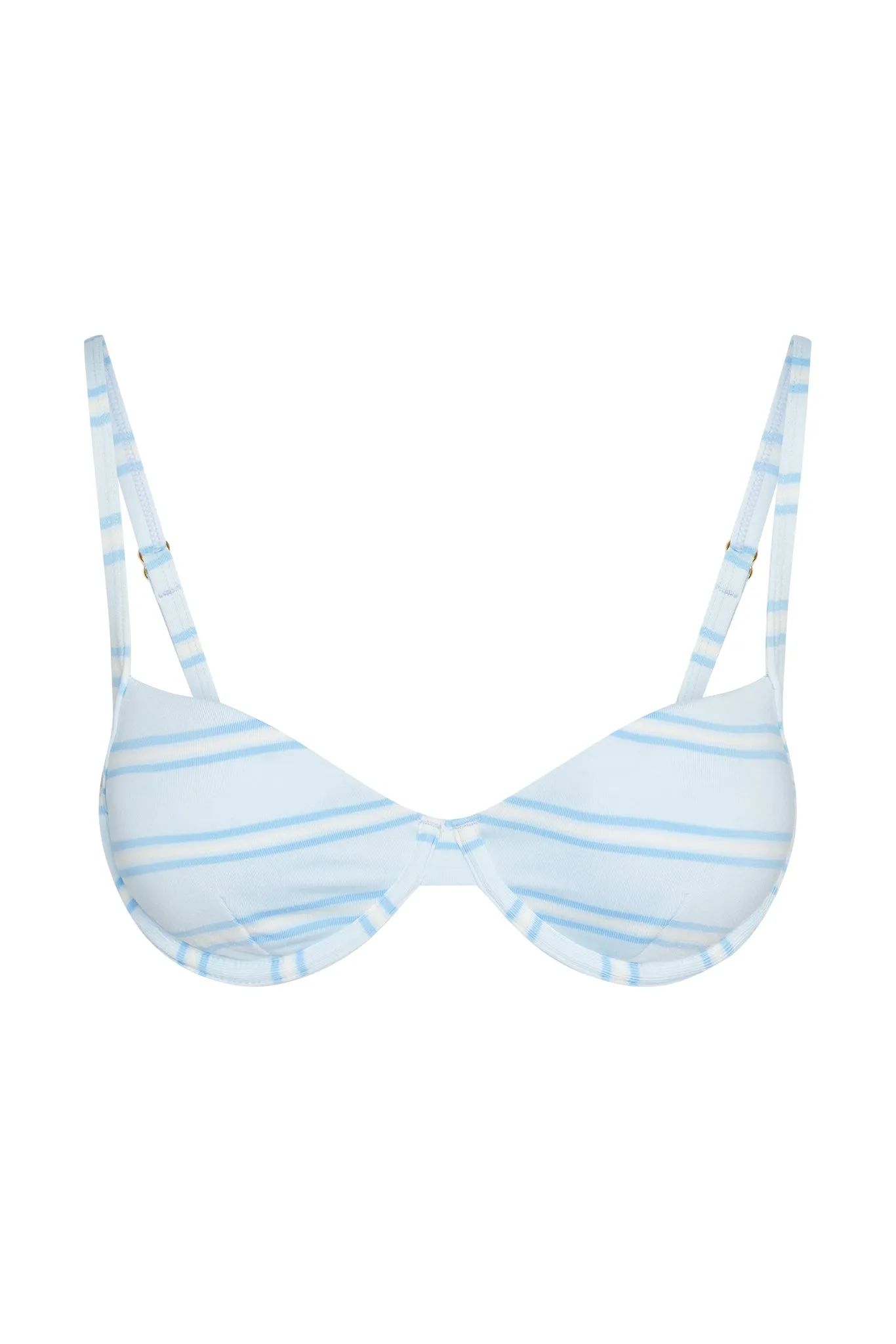 Capri Top - Ice Stripe Monday Swimwear