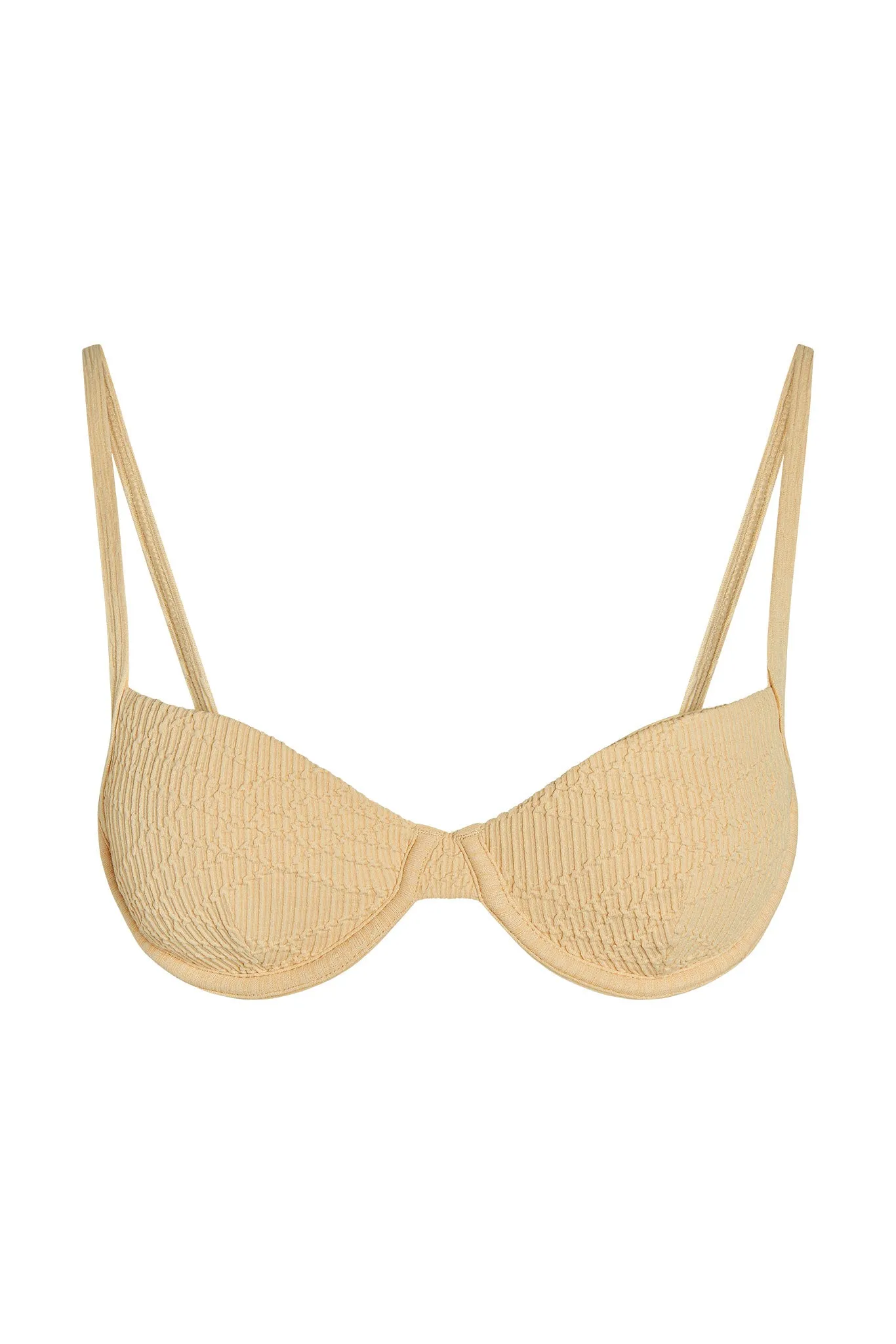 Capri Top - Raffia Summer Plaid Monday Swimwear