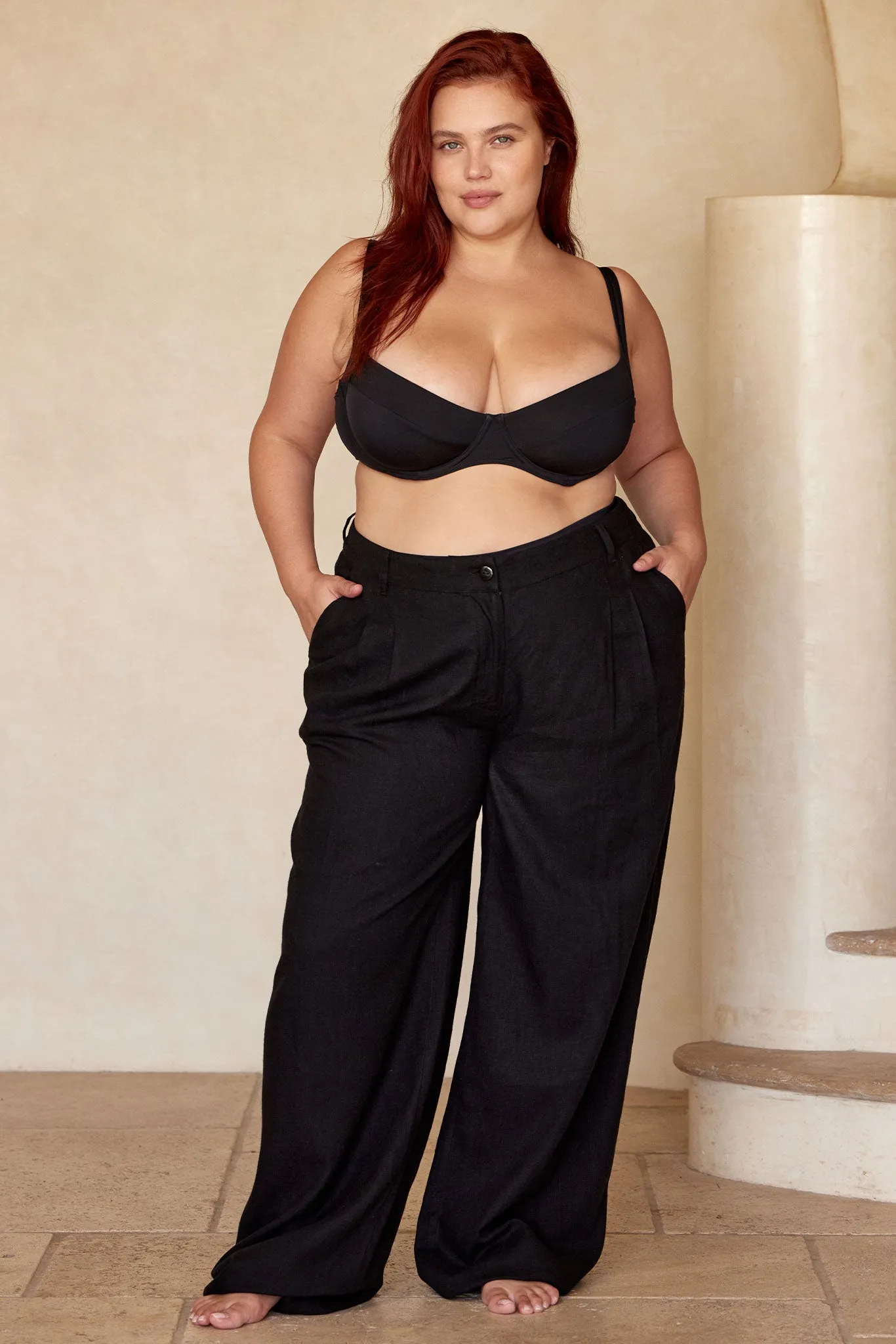 Casablanca Pant - Black Monday Swimwear