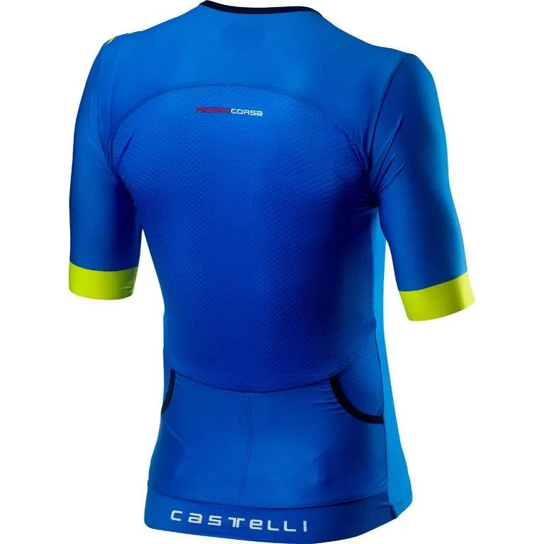 Castelli Free Speed 2 Men's Triathlon Top (Drive Blue)