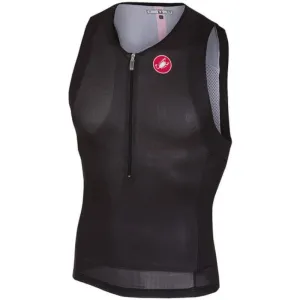 Castelli Free Tri Men's Triathlon Top (Black/Red)