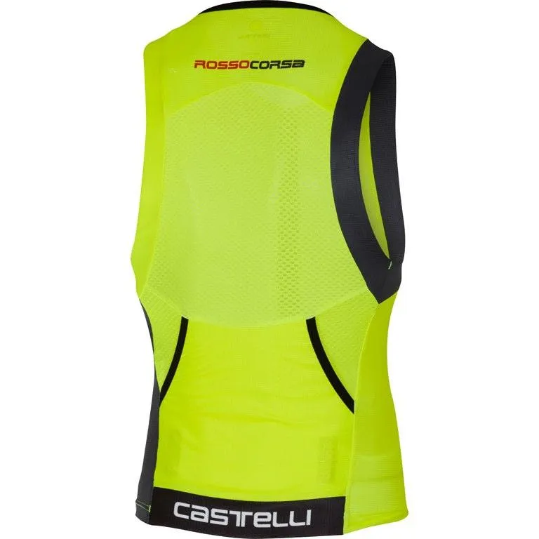 Castelli Free Tri Men's Triathlon Top (Yellow Fluo)