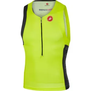Castelli Free Tri Men's Triathlon Top (Yellow Fluo)