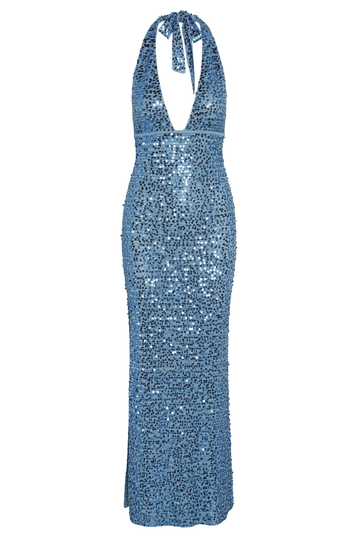 Catania Dress - Azure Sequin Monday Swimwear
