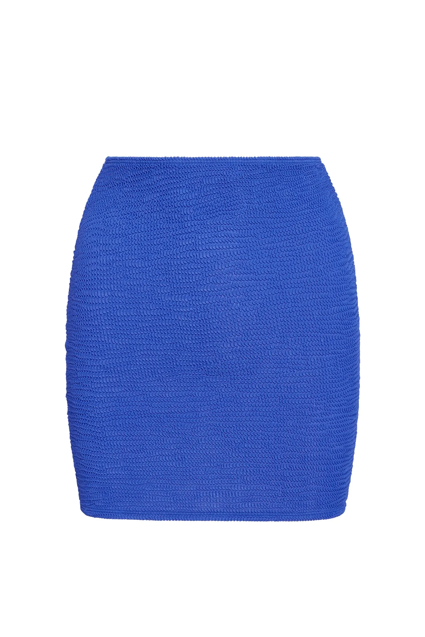 Cayman Skirt - Cobalt Crinkle Monday Swimwear